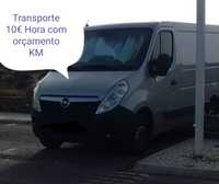 Aluguer Carrinha, frentes, Transportes urgentes só com condutor