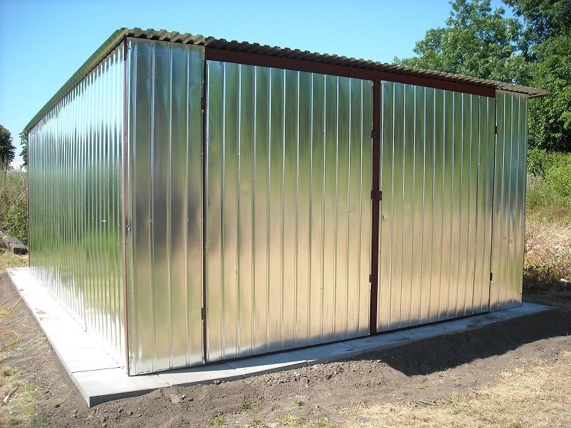 PRODUCENT! Garaż Blaszak na budowę Garaż Blaszany Garaże Blaszane