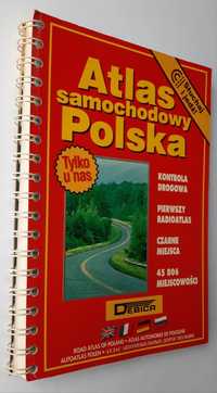 Atlas samochodowy Polska 1996