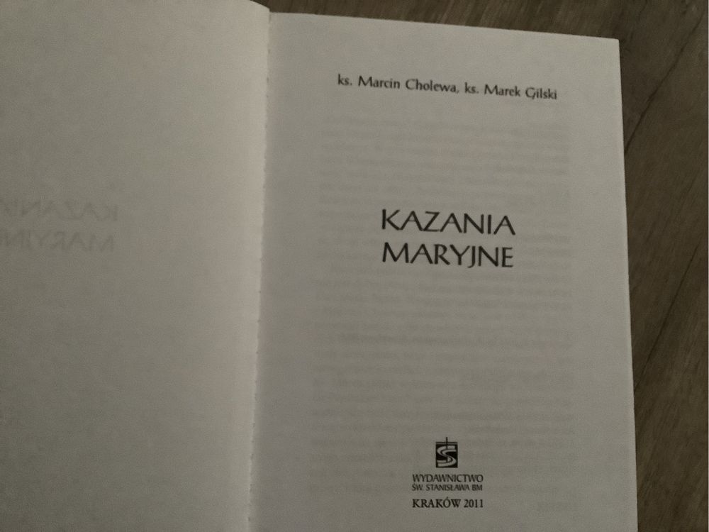 Kazania maryjne Cholewa Gilski