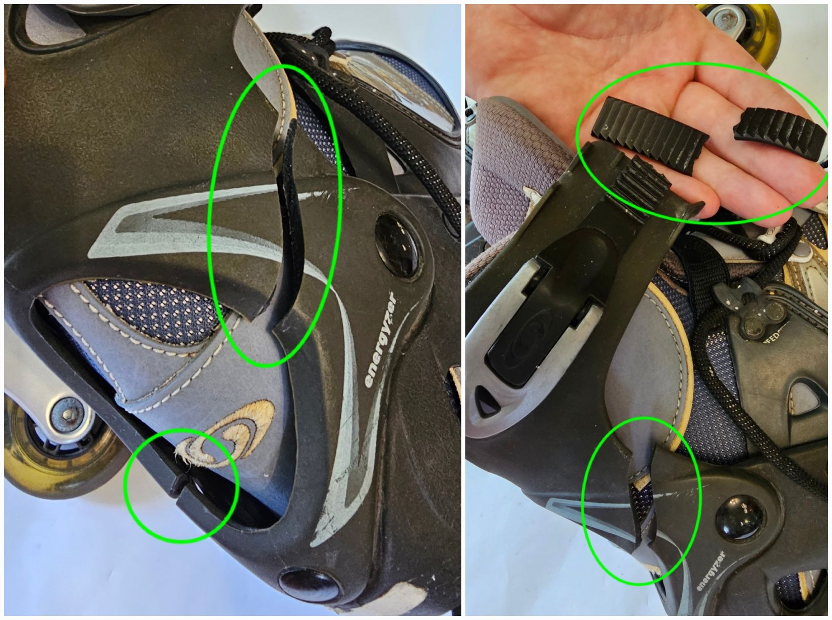 Роликові Ковзани Salomon DR 85 Power Arch 23см.  Під Ремонт