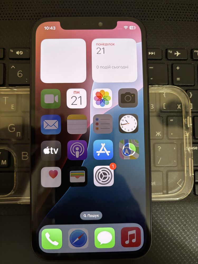iPhone(Айфон) 12 чорний 64GB