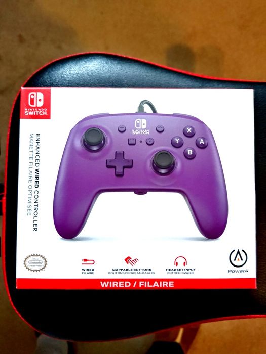 Kontroler przewodowy PoweA Nintendo Switch Galaxy Purple