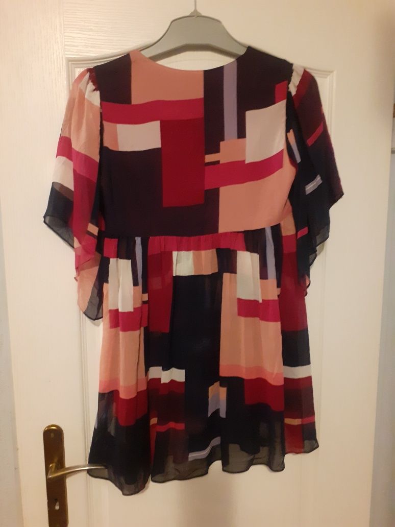 Bluzka tunika  nowa ted baker 100% silk okazja