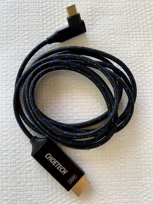 Кабель USB-C HDMI 4K 60Hz 1.8 м CHOETECH XCH-1802 конектор адаптер