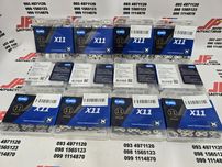 Цепь KMC X11 X12 с замком 11 и 12 скоростная НОВАЯ ОРИГ (Shimano Sram)