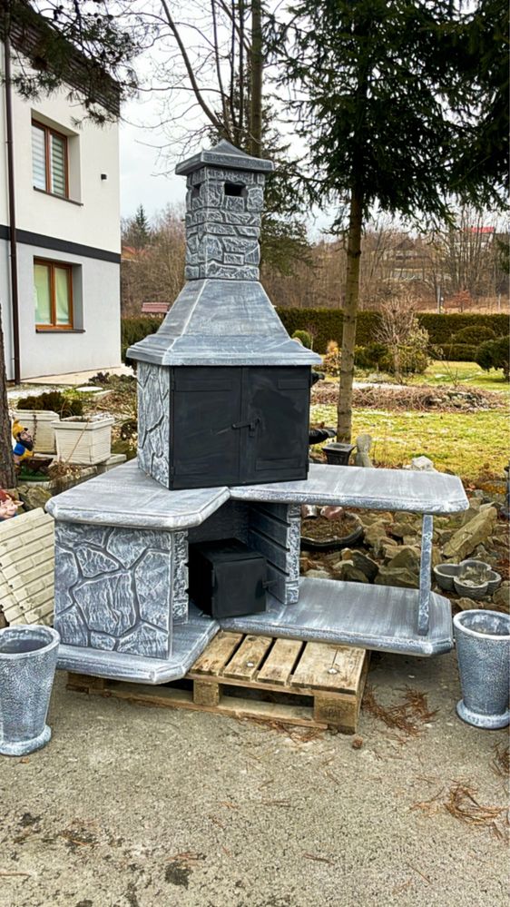 Grill MultiBox  wędzarnia  im, granitu K07/2 Gotowy do montażu