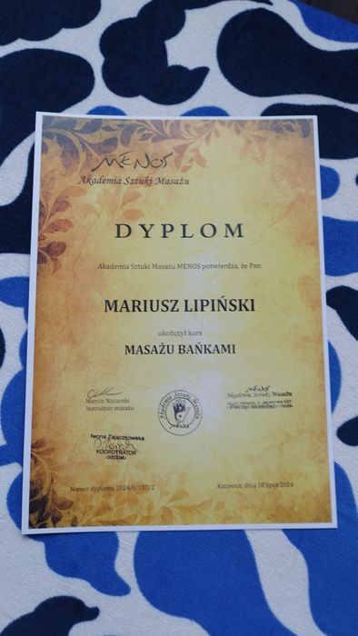 Masaże w Gabinecie i mobilne