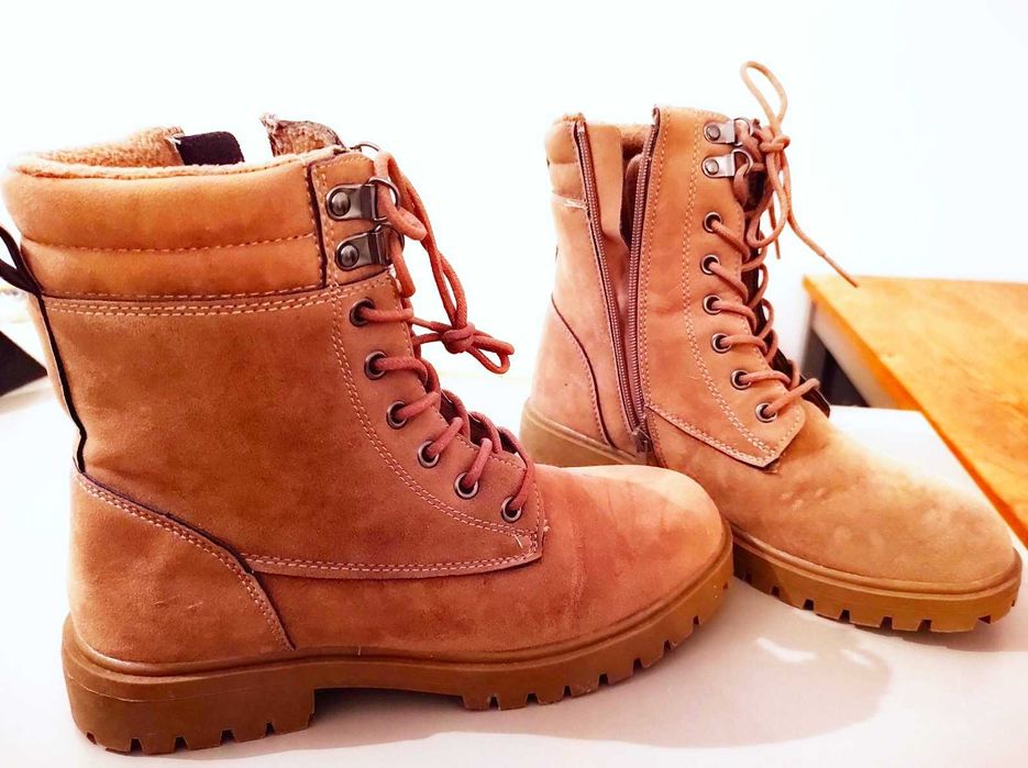 Buty zamsz ekologiczny nowe