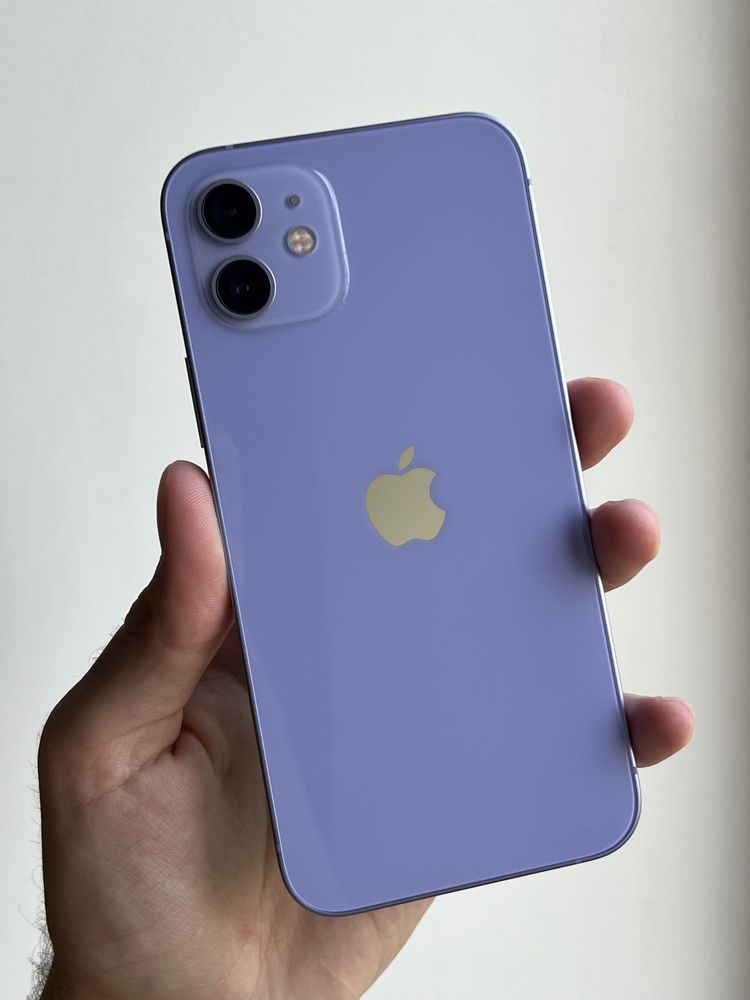 iPhone 12 128 Gb Purple Neverlock АКБ 85%, состояние нового