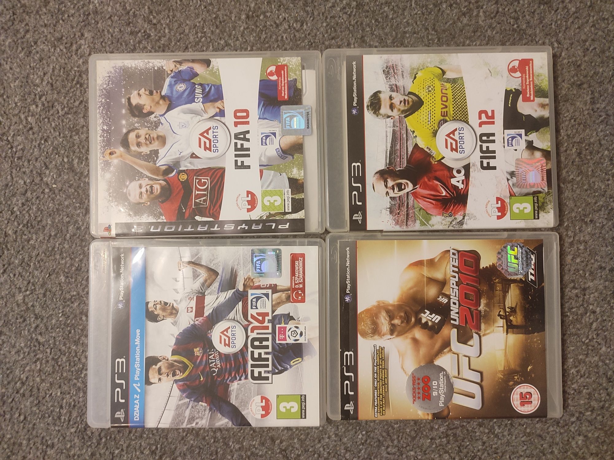 Gra gry PS3 fifa ufc