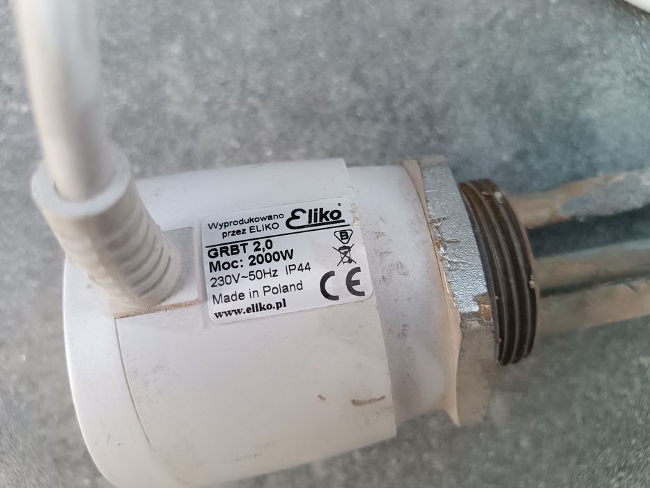 Grzałka do wody eliko 2000W elektryczna  230V