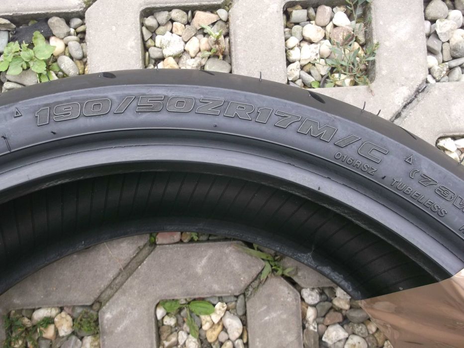 opona 190/50ZR17 Bridgestone Battlax BT016R Hypersport dot4616 5,4mm