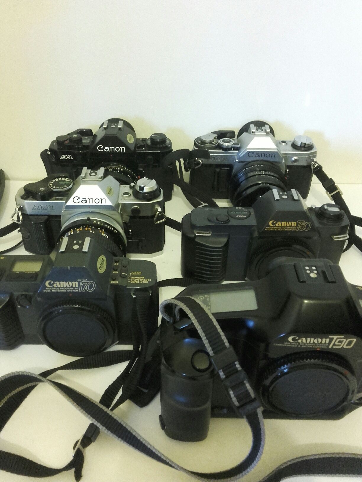 Canon AE1 program, AE1, A1, T50, T70 e T90