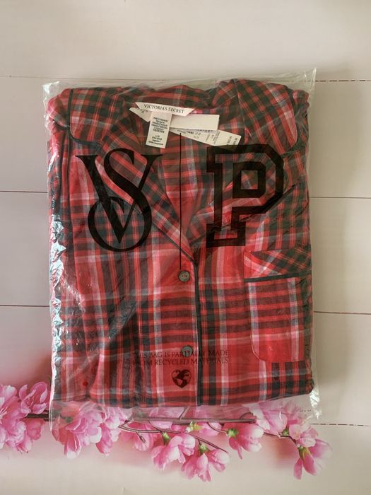 Піжама Victoria’s Secret фланелева M, L