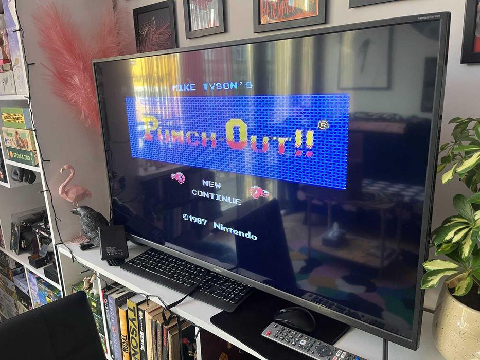 Gra Mike Tyson Punch Out Famicom Pegasus Nes reprodukcja