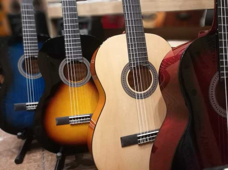 Ambra Viva gitara klasyczna 4/4 różne kolory