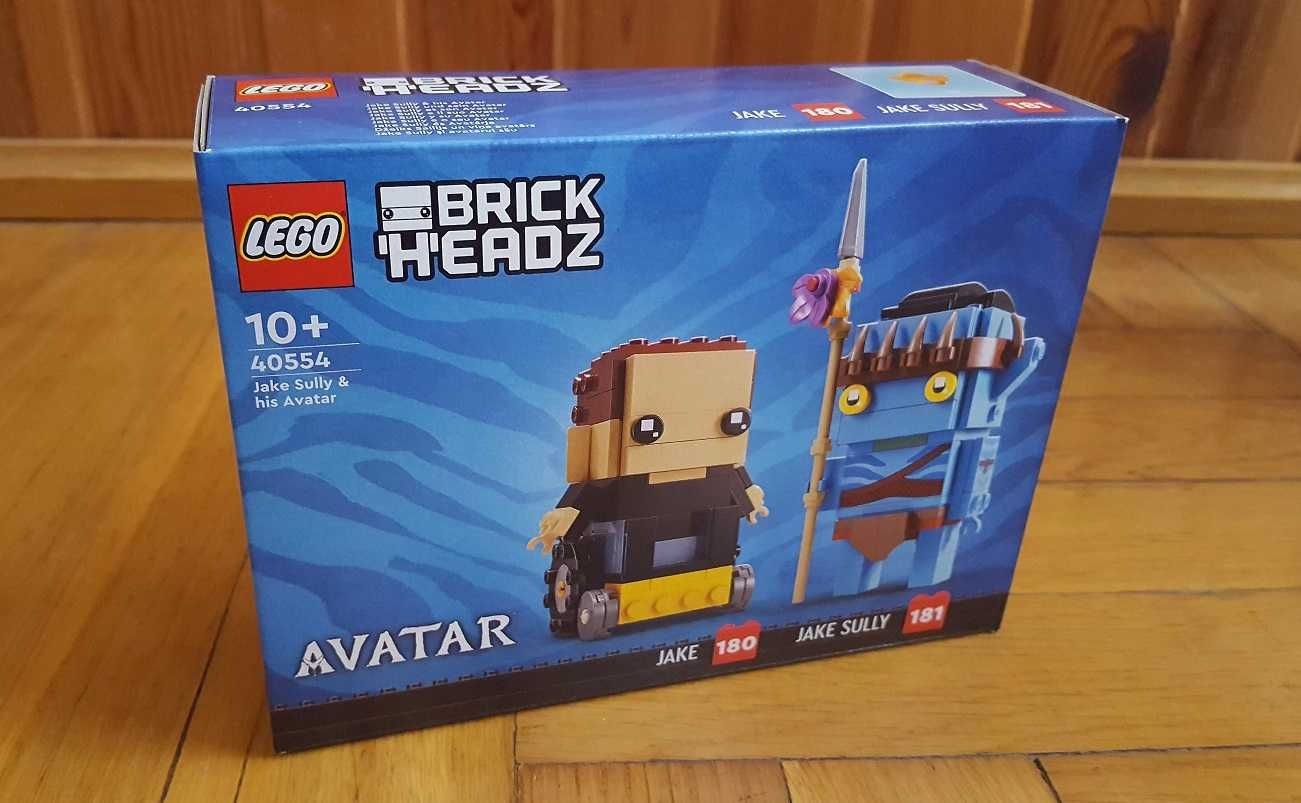 LEGO 40554 BrickHeadz - Jake Sully i jego awatar - NOWY Zestaw LEGO