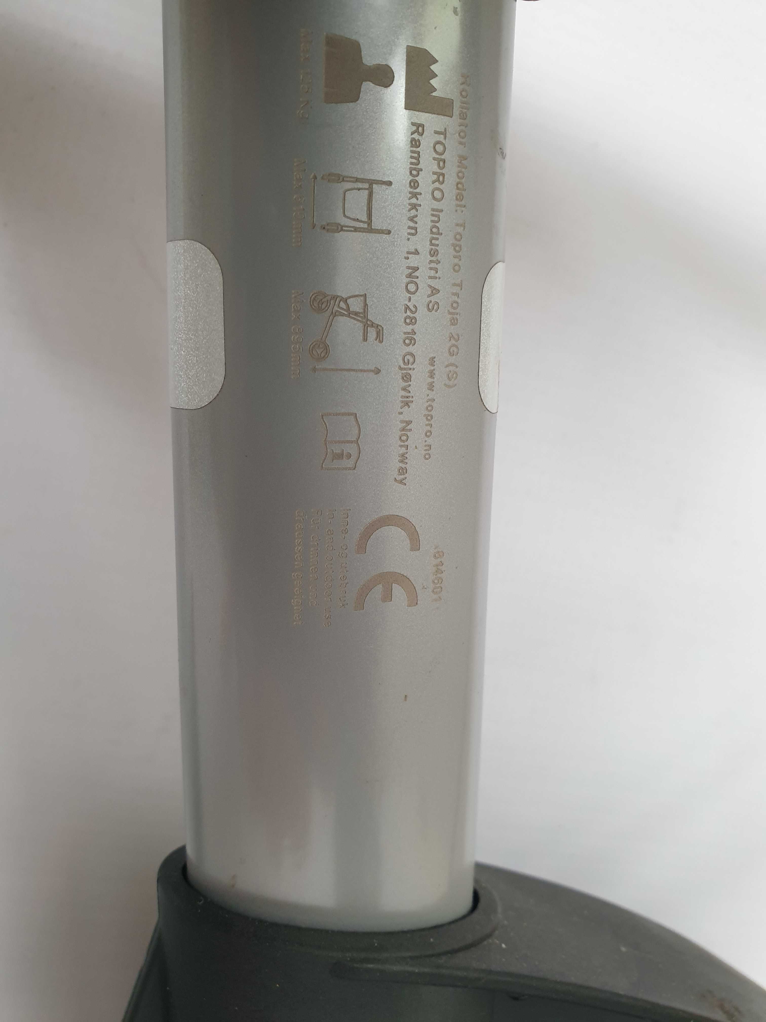 Chodzik  składany 125 kg aluminium TOPRO TROJA BALKONIK