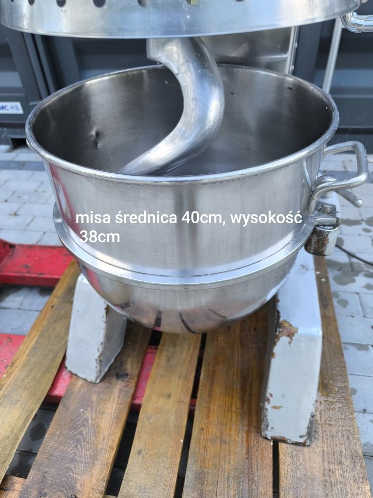 Mieszarka do ciasta 40l, mikser
