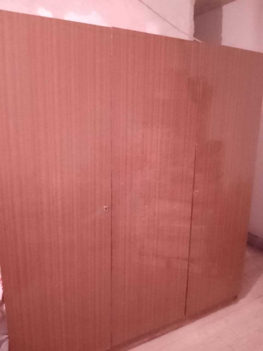 Шкаф полированный (с антресолью)