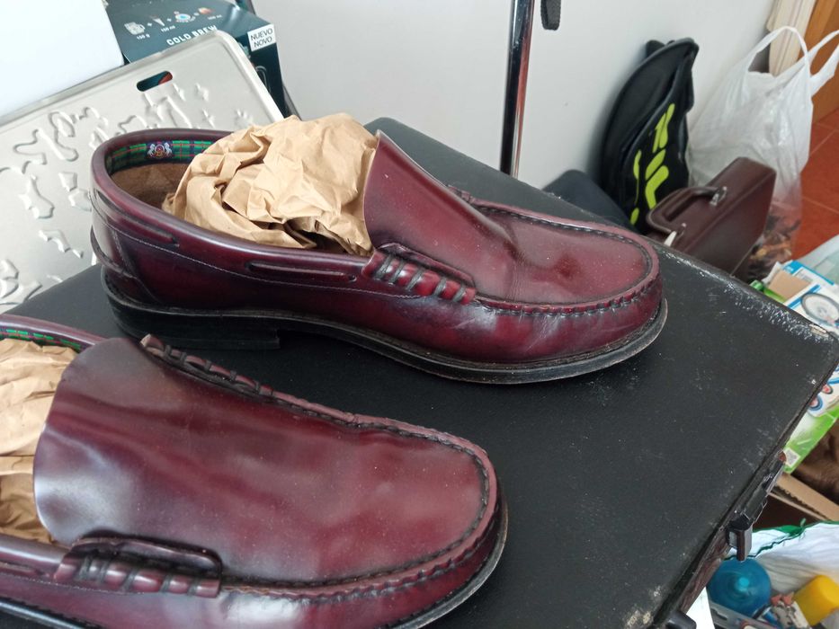 Sapatos Manfredi, Couro, Nº39, impecáveis