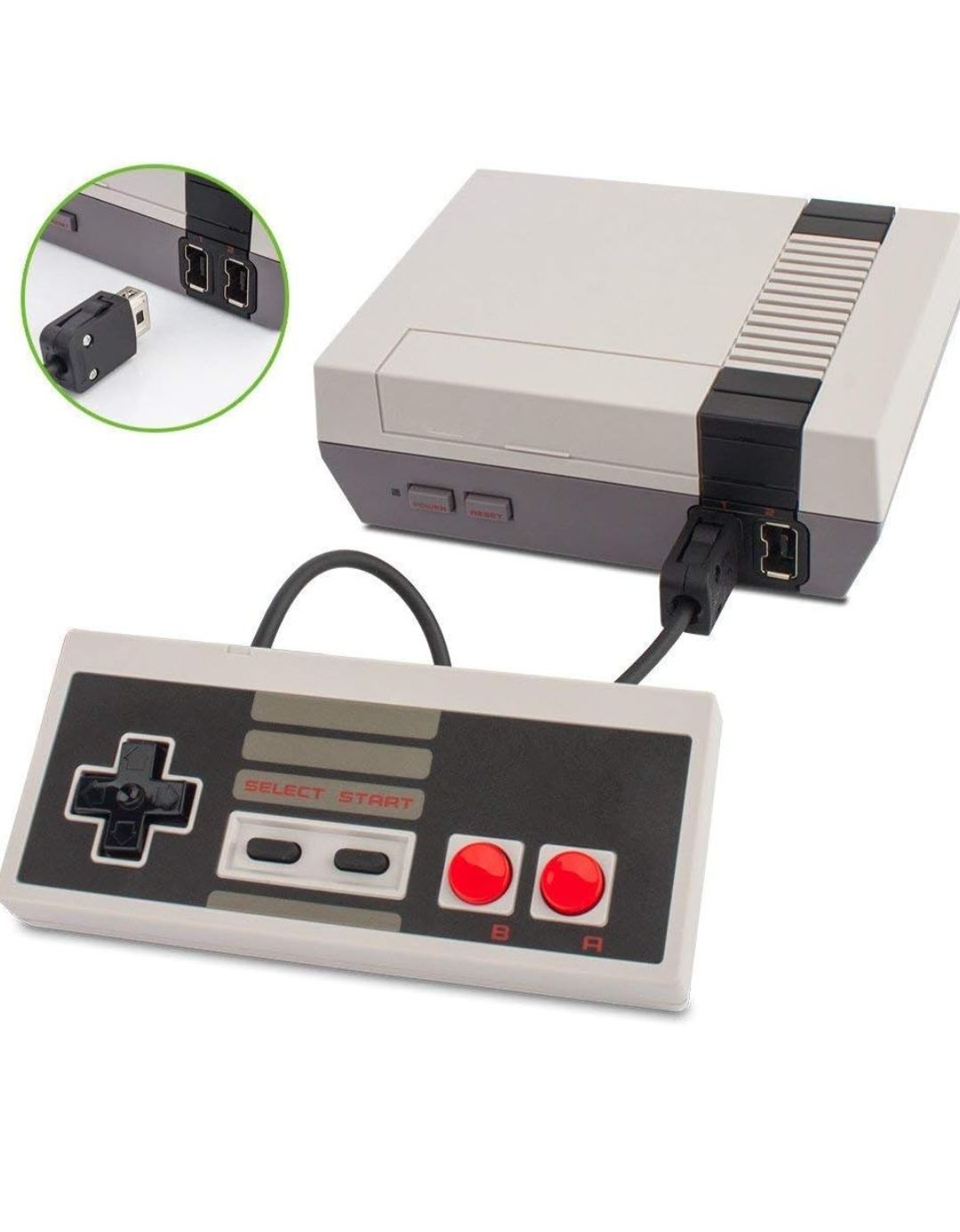 Kontroler WADEO NES Classic Klasyczny mini kontroler Pad do gier 2 szt