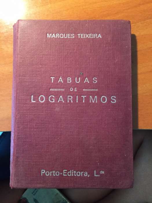 Tábuas de Logaritmos de Marques Teixeira