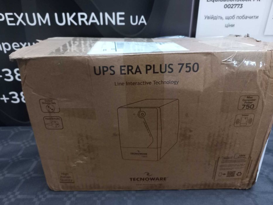 Джерело безперебійного живлення Tecnoware UPS ERA PLUS 750