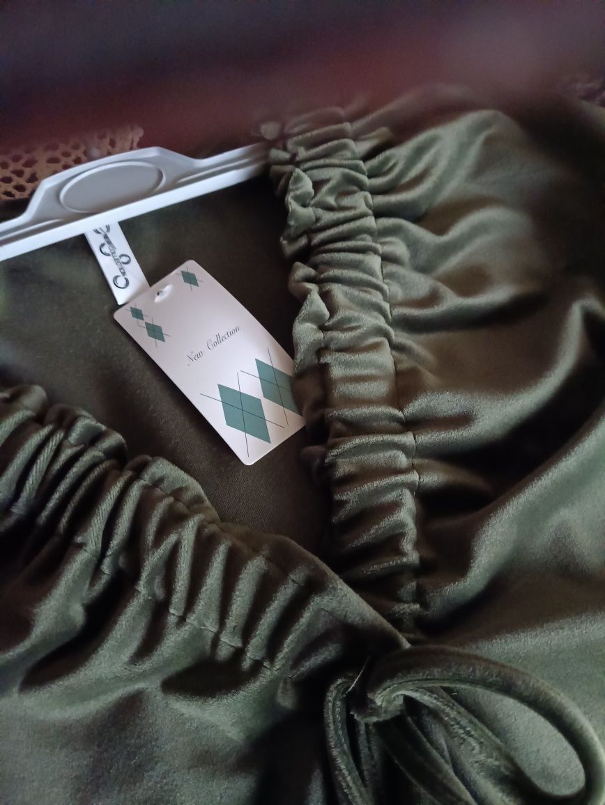 welurowa bluza a'la hiszpanka