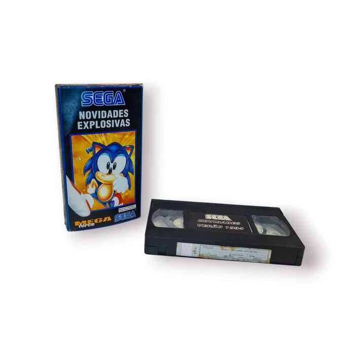 VHS Sega Novidades Explosivas – Verão 1994 + Caixa Original