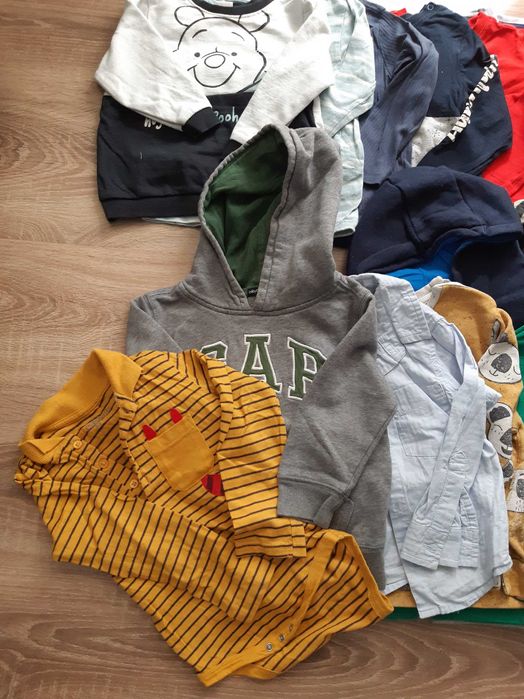 Ubranka dla chłopca 92 bluzy koszule