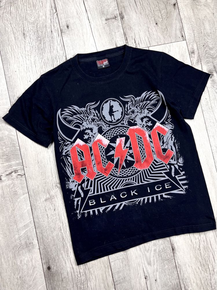 Thunder AC/DC футболка S размер черная с принтом