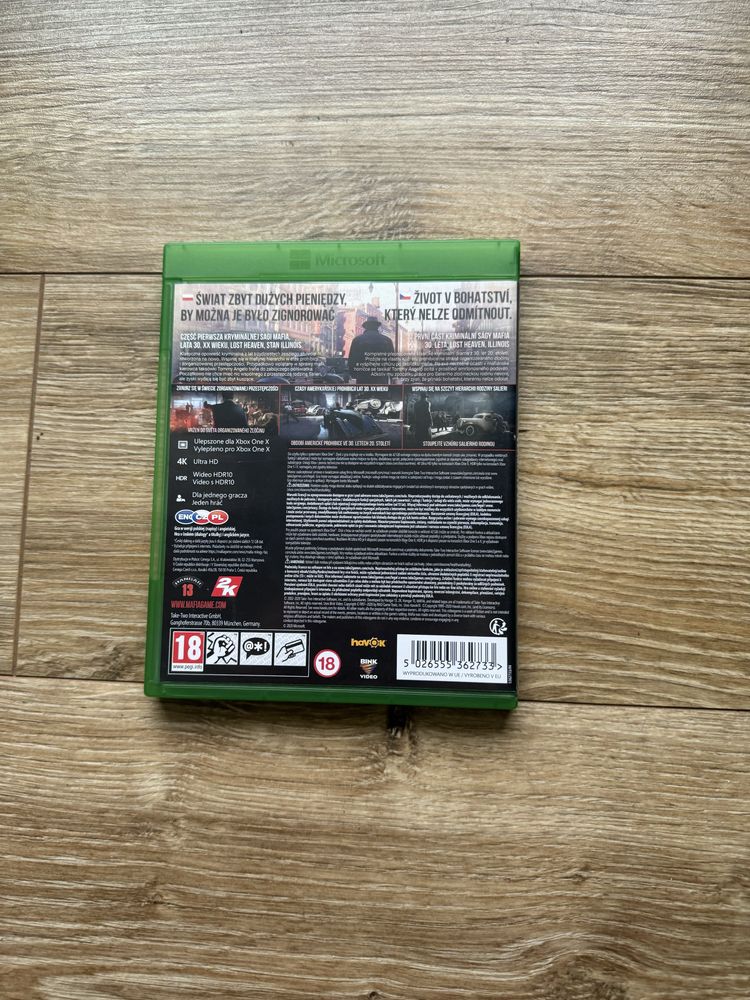 Gra Mafia Edycja Ostateczna PL Xbox One S X Xbox Series X