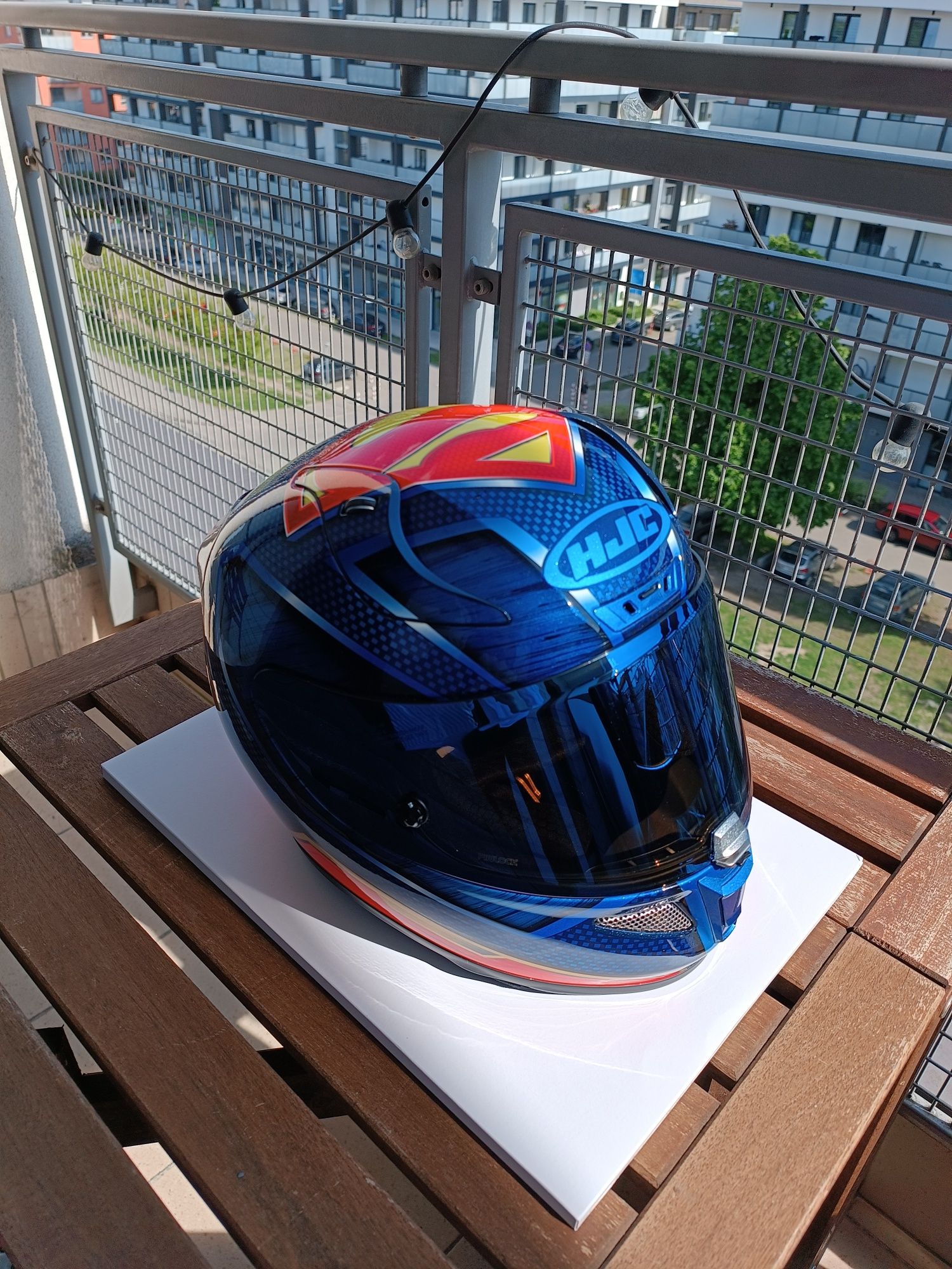 Kask motocyklowy HJC RPHA 11 Superman DC M - DWA WIZJERY+ DWA PINLOCKI