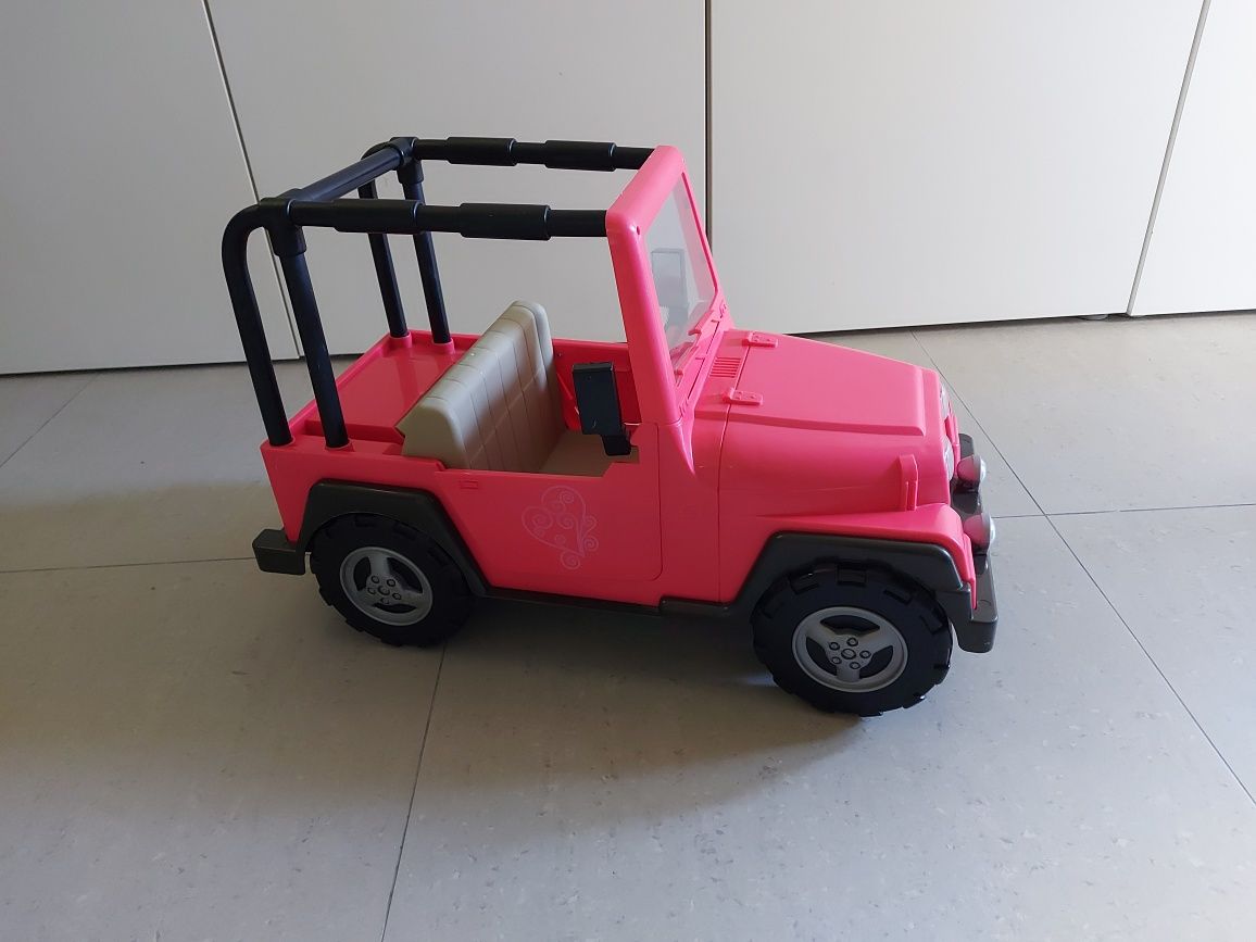Samochód Jeep dla lalek Our Generation