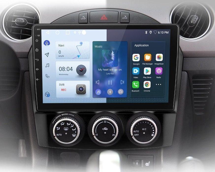 Radio nawigacja Mazda MX-5 MX5 III 3 NC 2008- 2015 Android Carplay 6GB
