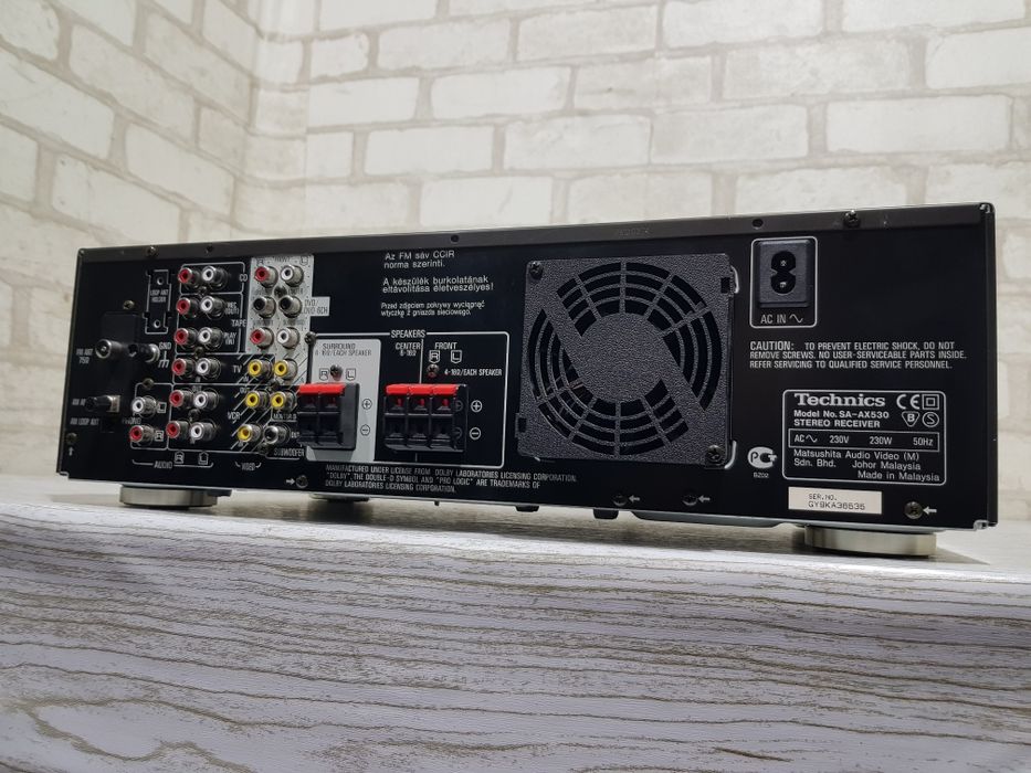 5.1 AV ресивер TECHNICS SA-AX 530, *5x80 Вт, б/у з Німеччини