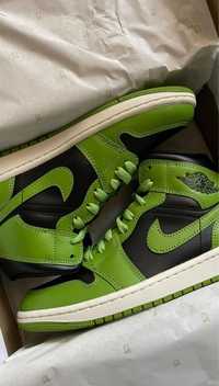 Кеди Nike Jordan високі 37 р. зелені