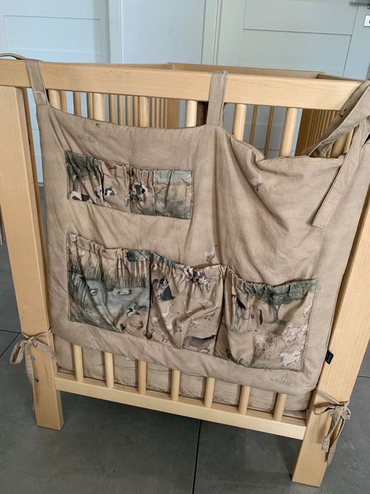 Łóżeczko dziecięce IKEA 120 60 makaszka