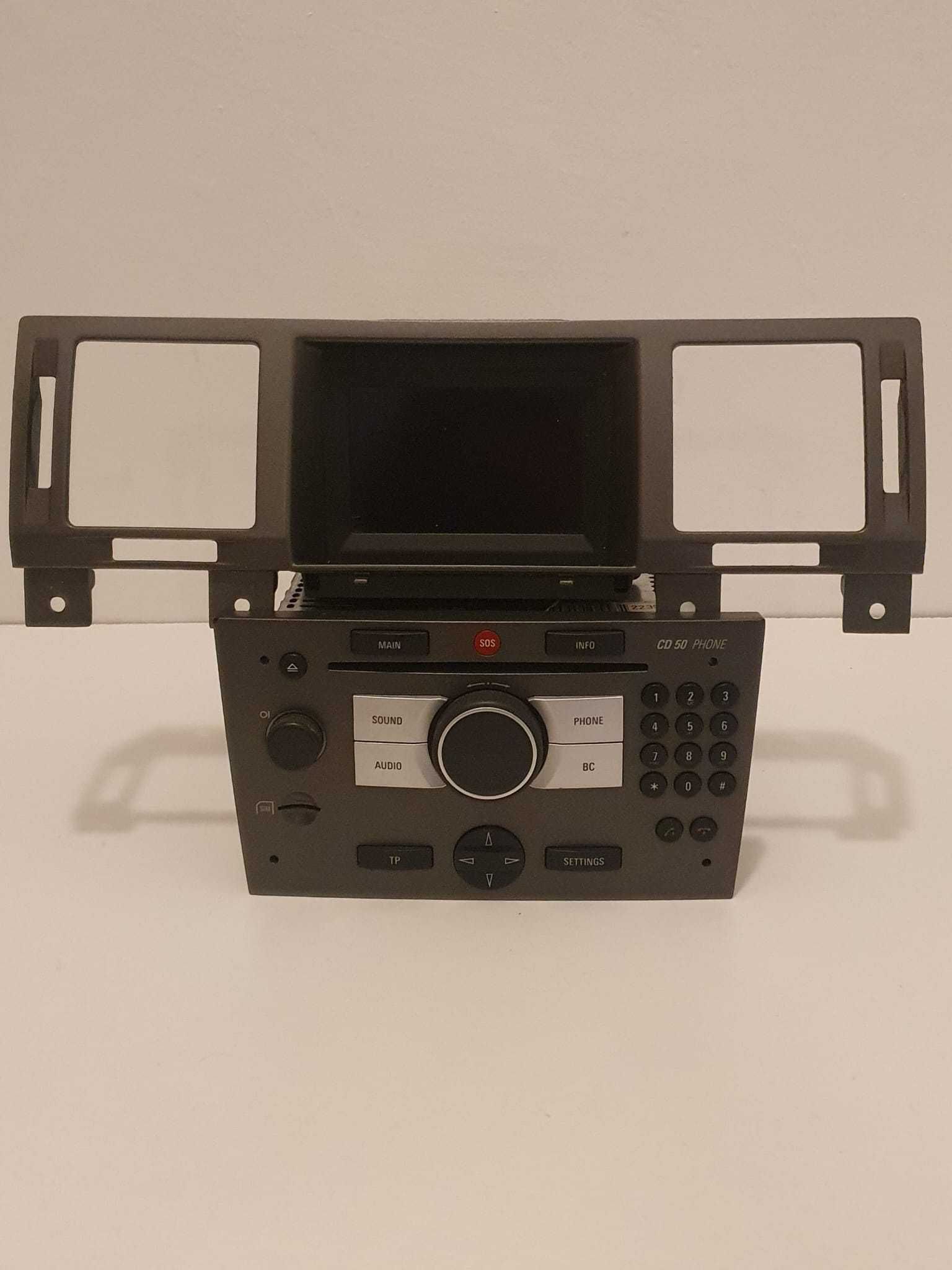 Autorádio e Display CD50 Phone para Vectra C ou Signum, (2002 a 2008)