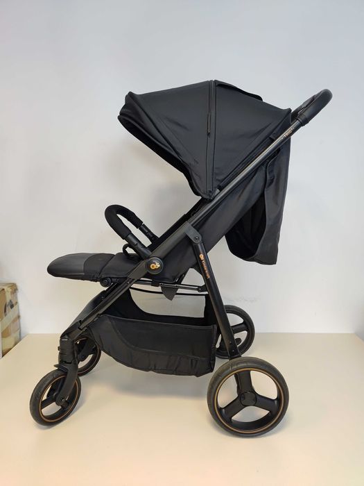 Wózek spacerowy spacerówka do 22 kg TRIG 3 Kinderkraft Czarny (B239)