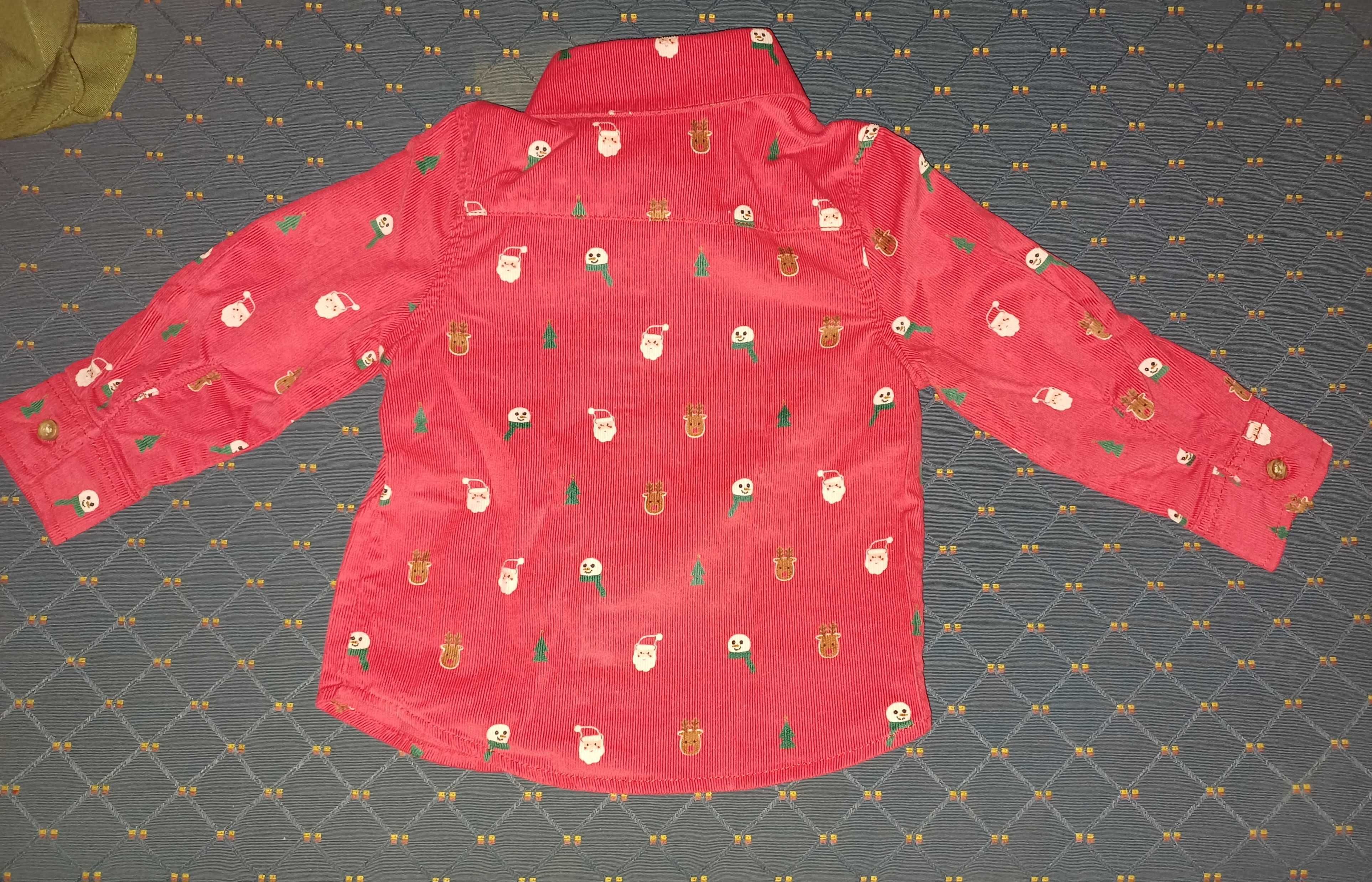 Camisa natalícia para bebé menino