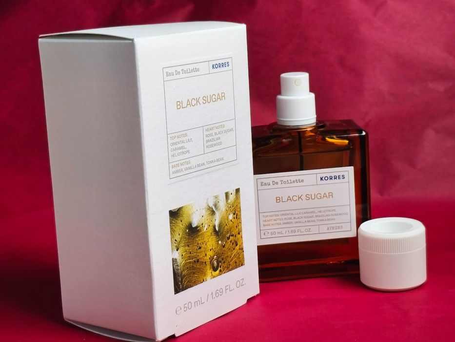 Perfumy Korres BLACK SUGAR EDT 50ml oryginał w Pudełku