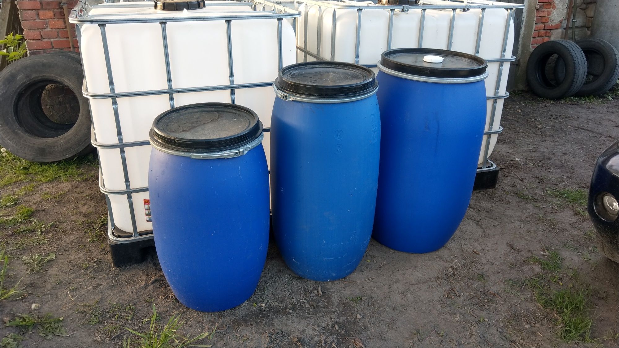 Pojemnik Zbiornik Mauzer Beczka Kontener RSM 600l woda 1000l