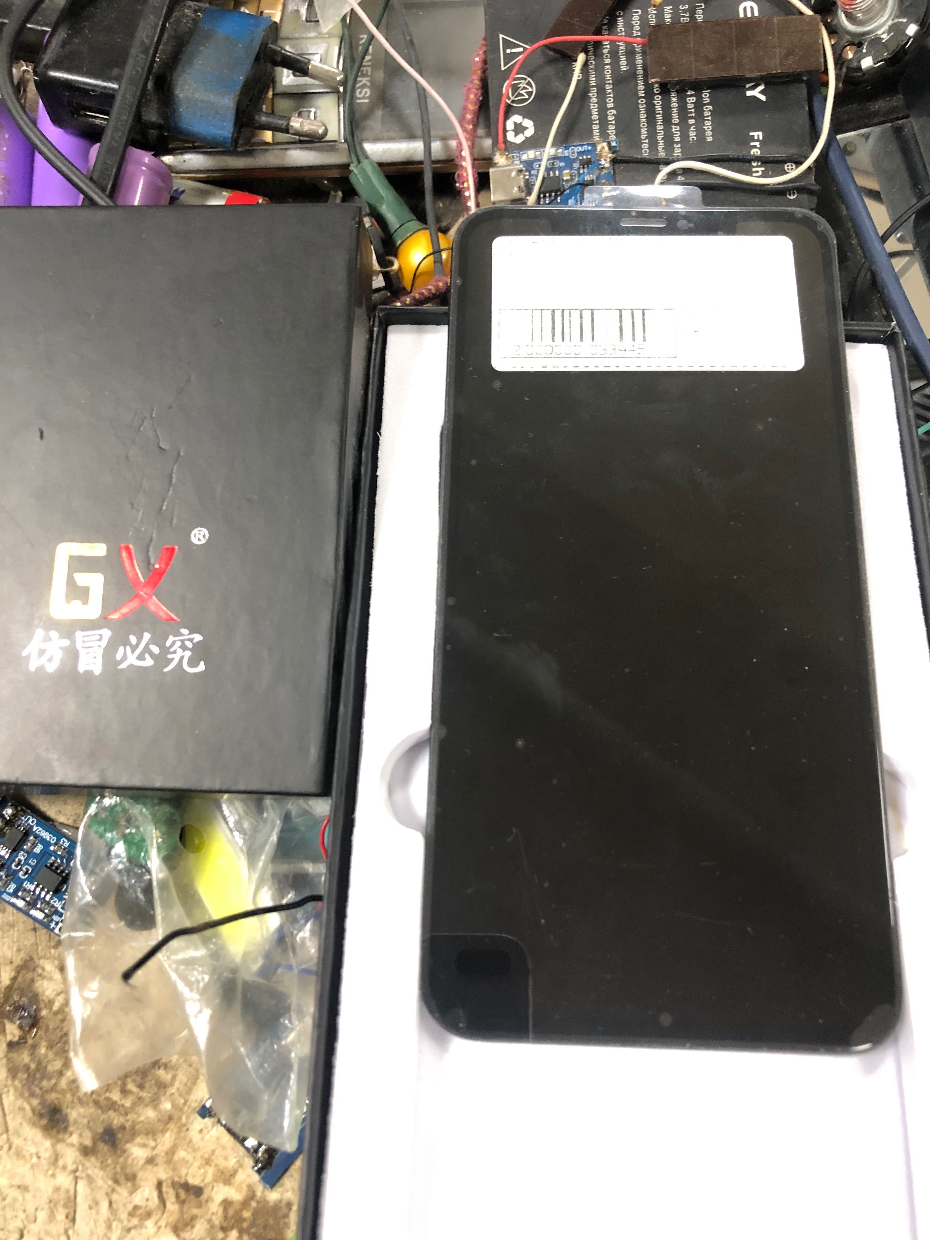 Дисплей Iphone xs max чорний OLED (GX)