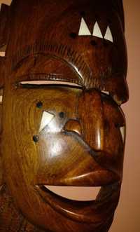 Stara oryginalna maska Afrykańska
