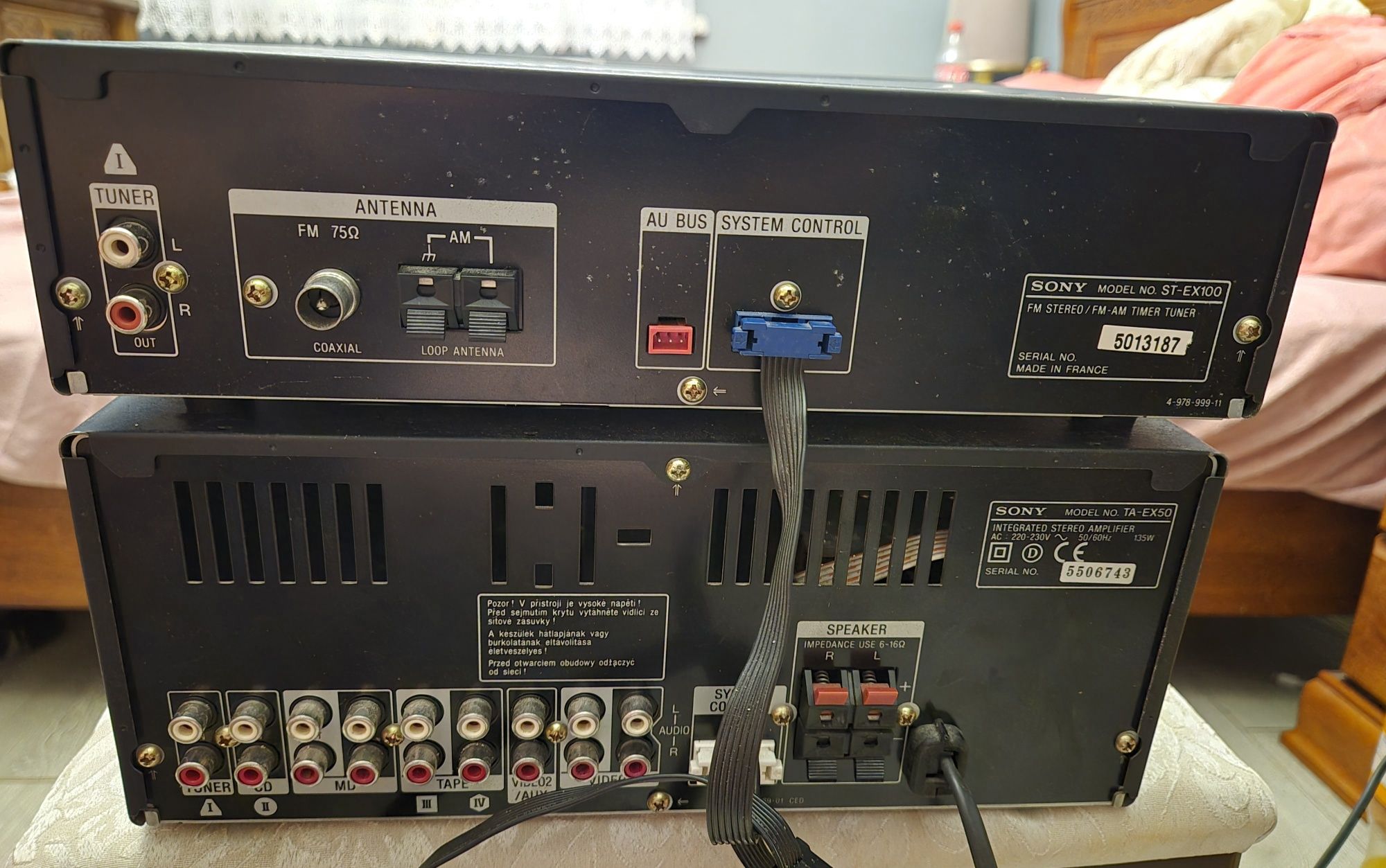Wzmacniacz I Tuner Sony