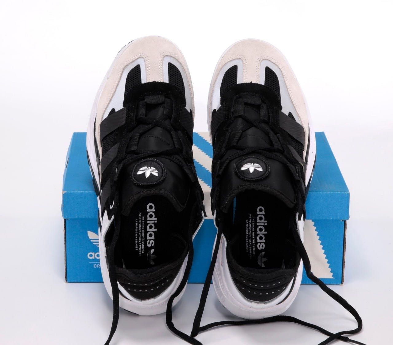 Кроссовки Adidas Niteball Black White 36-45 Хит Сезона 2023! Новинка!