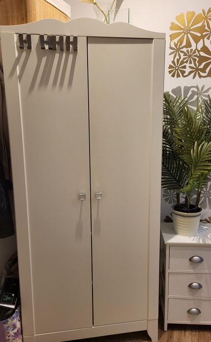 Szafa biała Hensvik Ikea